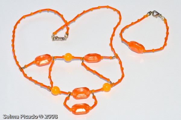 Colar de Missangas com Pulseira 2